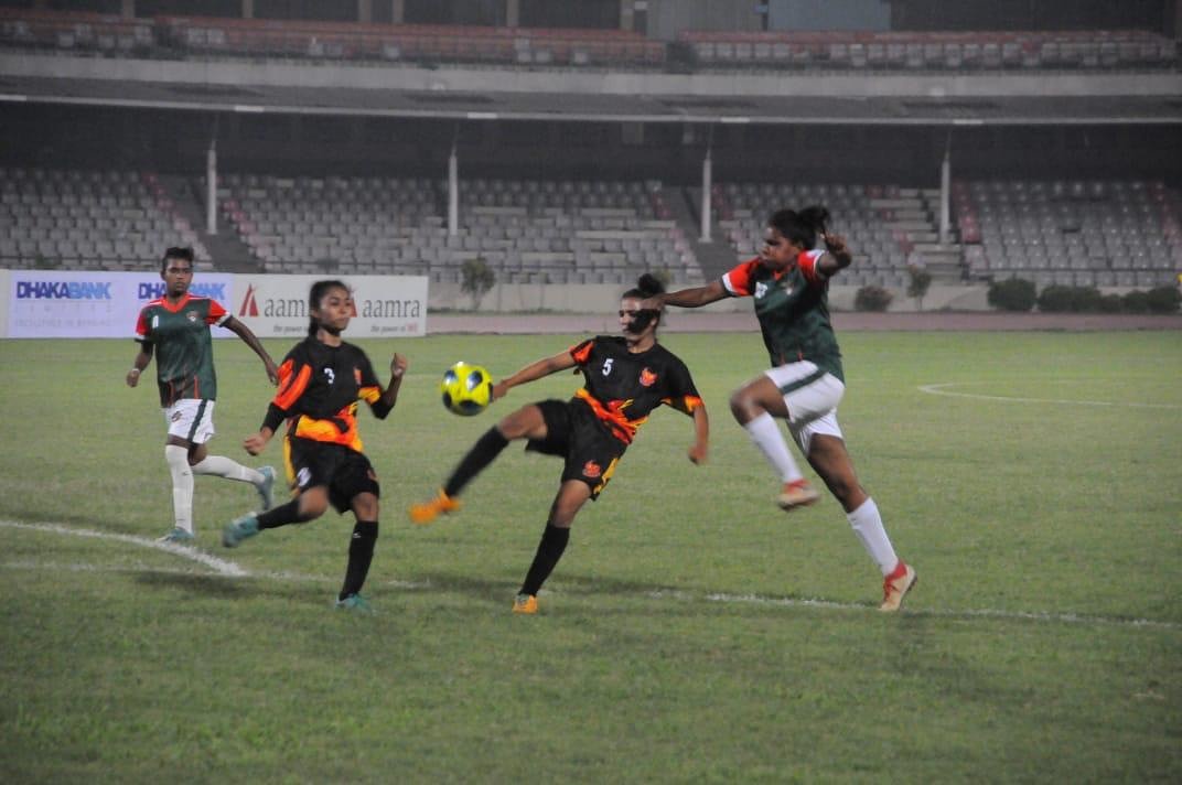 FC Brahmanbaria and Cumilla United draws the match