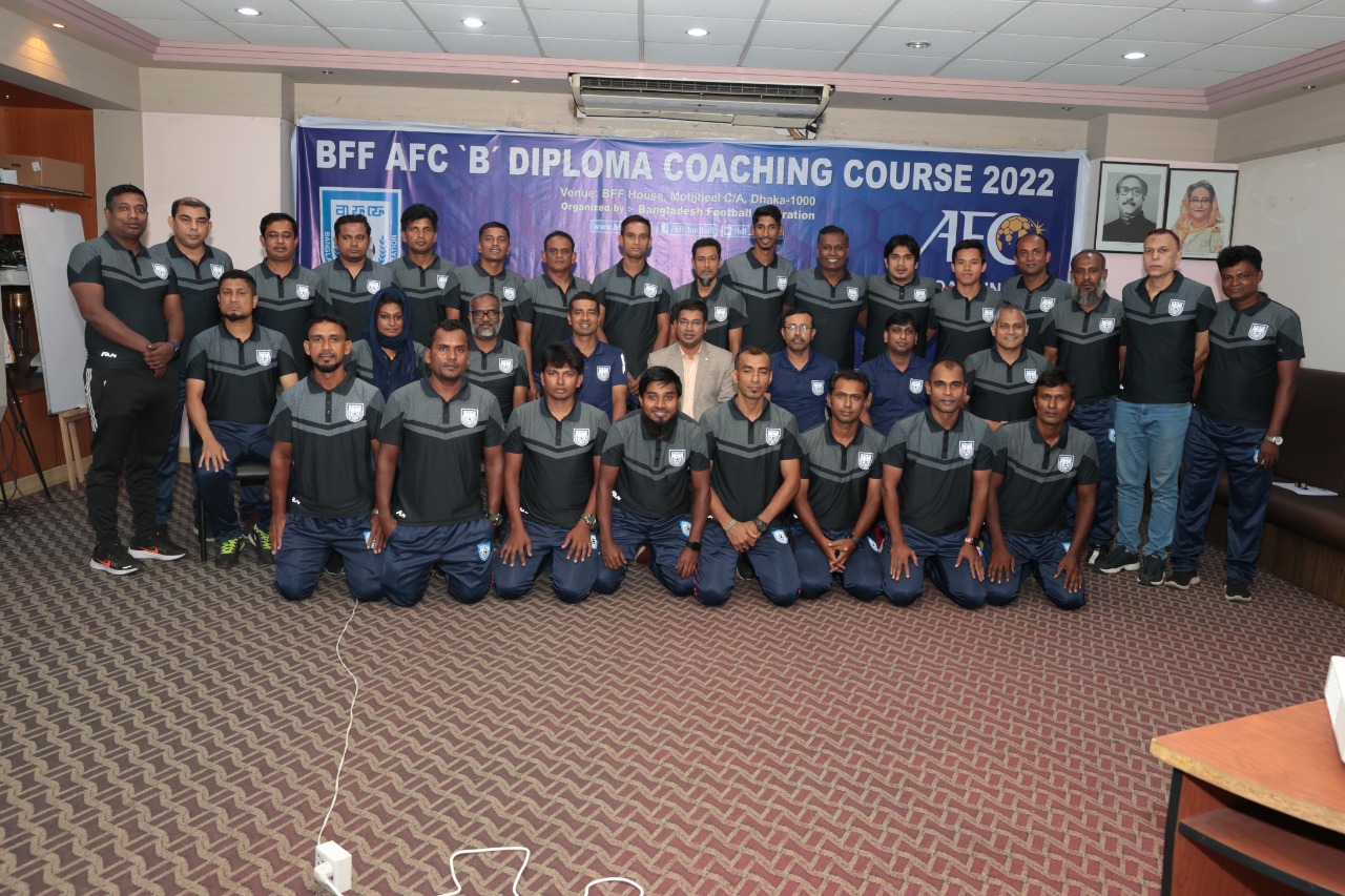 BFF commenced Part 1 of the second BFF AFC 'B' Diploma Courses