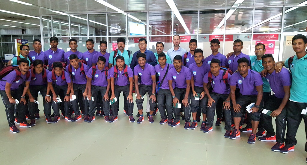 U-23 football team off to Nepal