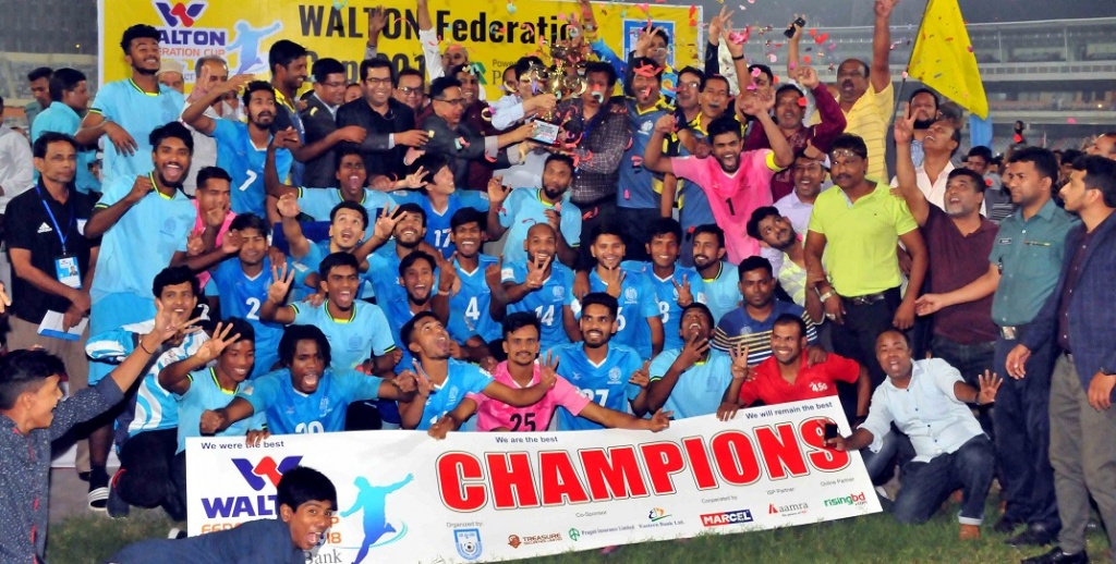 Abahani complete Federation Cup title hattrick