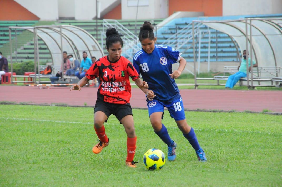 Jamalpur Kacharipara Akados defeated Kachijhuli Sporting Club by 4-3 goals.