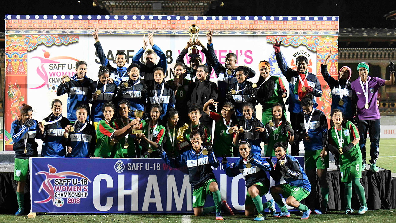 Bangladesh: SAFF U-18 Women's Champions