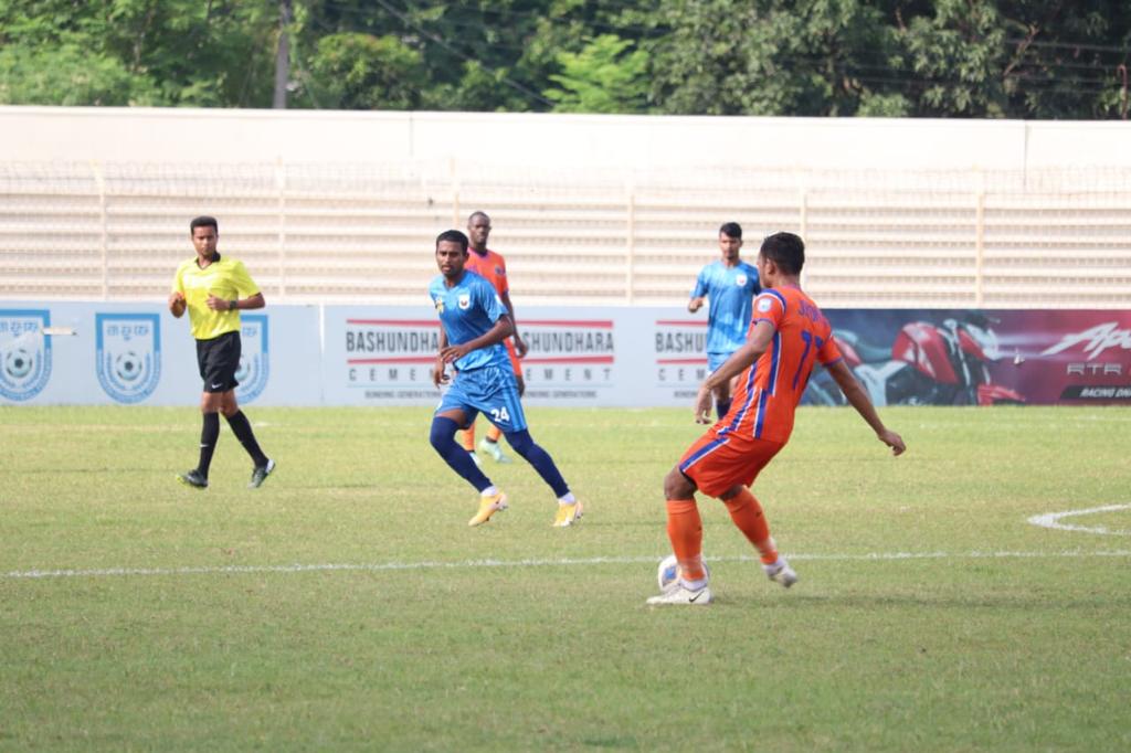 Bangladesh Police FC won by 1-0 goal against Swadhinata Krira Shangha| BPL 2021-22